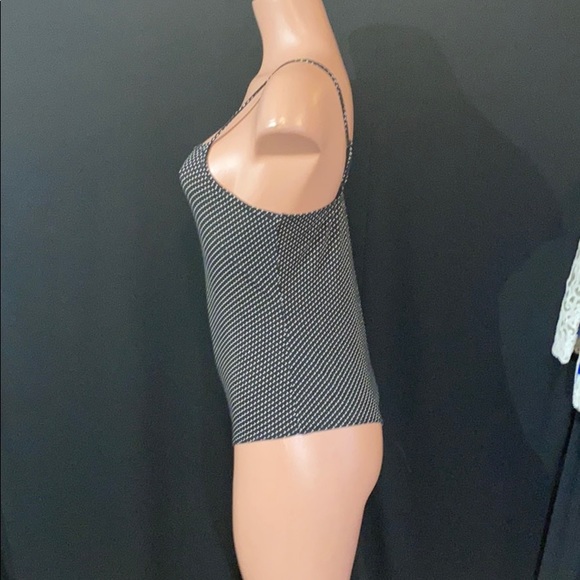 NWT LITTLE BLACK BODYSUIT Polka Dot Top Blouse - Picture 6 of 10